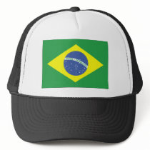 Brazil Flag Design Hats