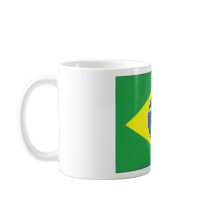 Brazil Flag Design Mugs