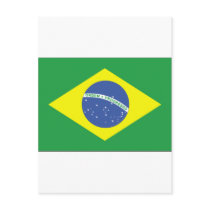 Brazil Flag Design Postcard