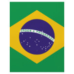 Brazil flag flyer design