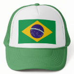 Brazil flag for Brazillian fashion Mesh Hats
