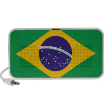 Brazil flag for Brazillian fashion Travelling Speaker