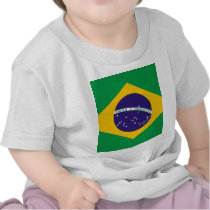 Brazil flag for Brazillian fashion Tee Shirts
