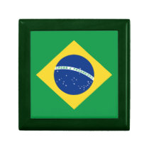Brazil Flag Gift Box