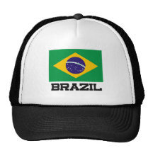 Brazil Flag Hat
