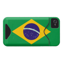 Brazil Flag ID™ iPhone 4 Case