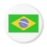 Brazil Flag Refrigerator Magnets