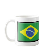 Brazil Flag Coffee Mug