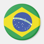 Brazil Flag Refrigerator Magnet