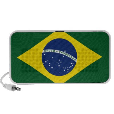 Brazil flag speaker system by siffert