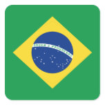 Brazil Flag Sticker