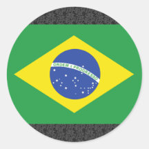 Brazil Flag Stickers