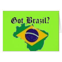BRAZIL FLAG  T-SHIRT AND ETC CARDS