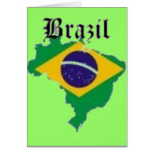 BRAZIL FLAG  T-SHIRT AND ETC CARDS