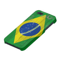 Brazil Flag vintage grunge iphone cases