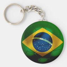 Brazil Football Key Chains