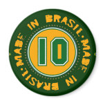 Brazil for the freezer fridge magnets