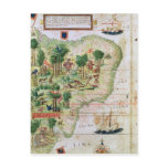 Brazil from the 'Miller Atlas' Postcard