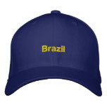 Brazil Hat embroidered hats
