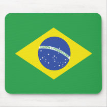 Brazil High quality Flag Mouse Mats