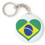 Brazil Love keychains