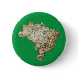 Brazil Map Button