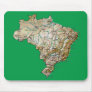 Brazil Map Mousepad