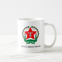 Brazil Minas Gerais Coat of Arms Mugs