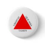 Brazil Minas Gerais Flag Button