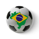 Brazil national team pinback button