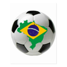 Brazil national team postcards