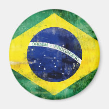 Brazil old flag magnets