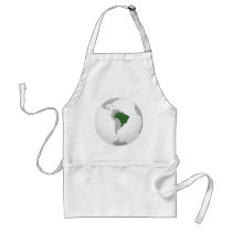 Brazil (orthographic projection) apron
