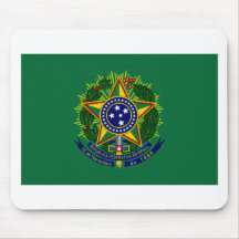 Brazil President Flag Mouse Pad