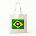 Brazil recycle flag bag