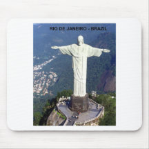 Brazil Rio De Janeiro Jesus (new) (St.K) Mousepad