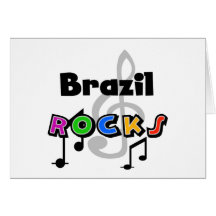 Brazil Rocks Greeting Cards