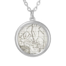 Brazil--Roosevelt River. 1915..jpg Custom Necklace