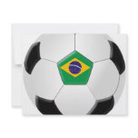 Brazil Soccer Ball invitations