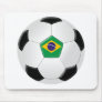Brazil Soccer Ball Mousepads