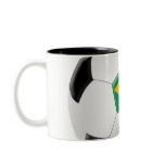 Brazil Soccer Ball Mug