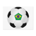 Brazil Soccer Ball Post Cards