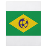 brazil soccer icon flyer