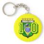 Brazil Soccer Keychain