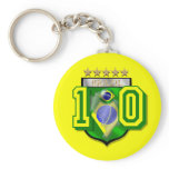 Brazil Soccer keychains