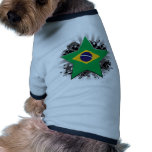 Brazil Star Pet Tee Shirt