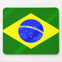 Brazil Summer Games Brazilian flag Mousepad