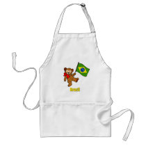 Brazil Teddy Bear Aprons