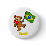 Brazil Teddy Bear buttons