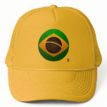 Brazil - Verde Amarela Football Trucker Hat